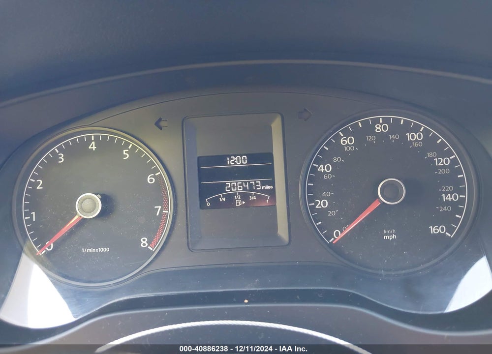 2011 VOLKSWAGEN JETTA VIN: 3VW2K7AJ4BM068799