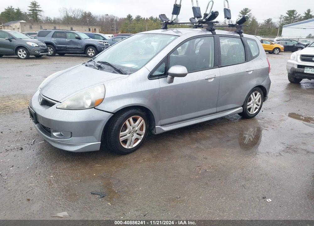 2008 HONDA FIT SPORT VIN: JHMGD37658S005899