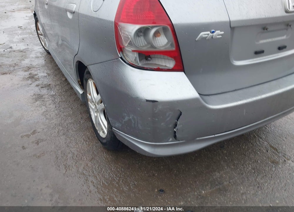 2008 HONDA FIT SPORT VIN: JHMGD37658S005899