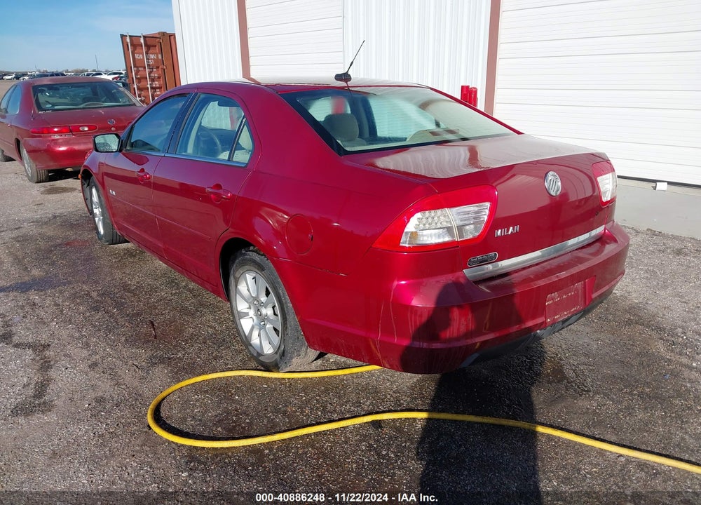 2007 MERCURY MILAN I4 VIN: 3MEHM07Z57R621559