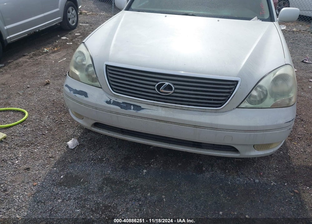 2001 LEXUS LS 430 VIN: JTHBN30F110006860