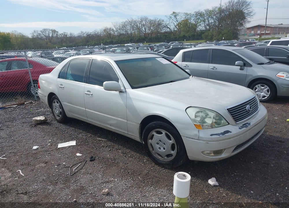 2001 LEXUS LS 430 VIN: JTHBN30F110006860