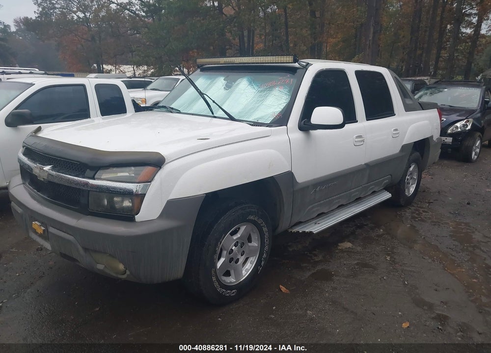 2002 CHEVROLET AVALANCHE 1500 VIN: 3GNEC13TX2G355420
