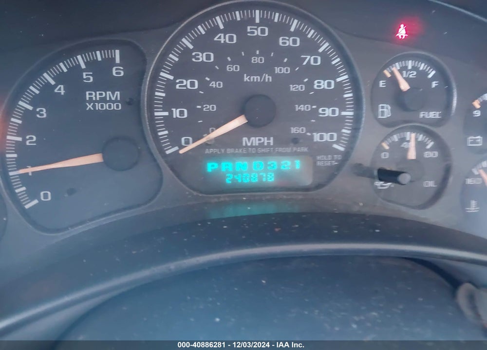 2002 CHEVROLET AVALANCHE 1500 VIN: 3GNEC13TX2G355420
