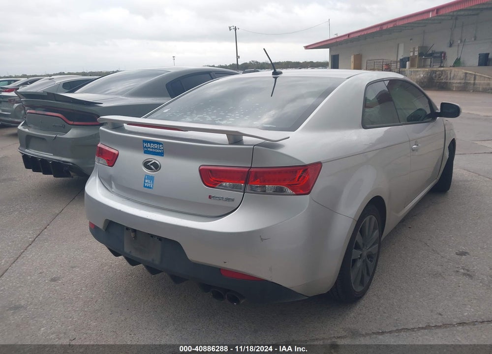 2012 KIA FORTE KOUP SX VIN: KNAFW6A32C5513937