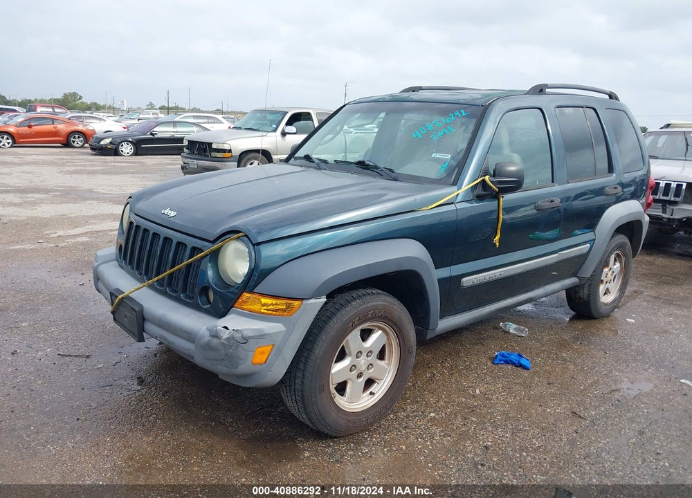 2005 JEEP LIBERTY SPORT VIN: 1J4GK48K05W511132