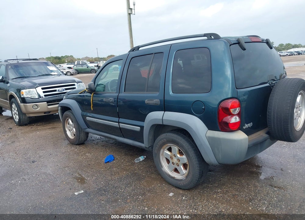 2005 JEEP LIBERTY SPORT VIN: 1J4GK48K05W511132