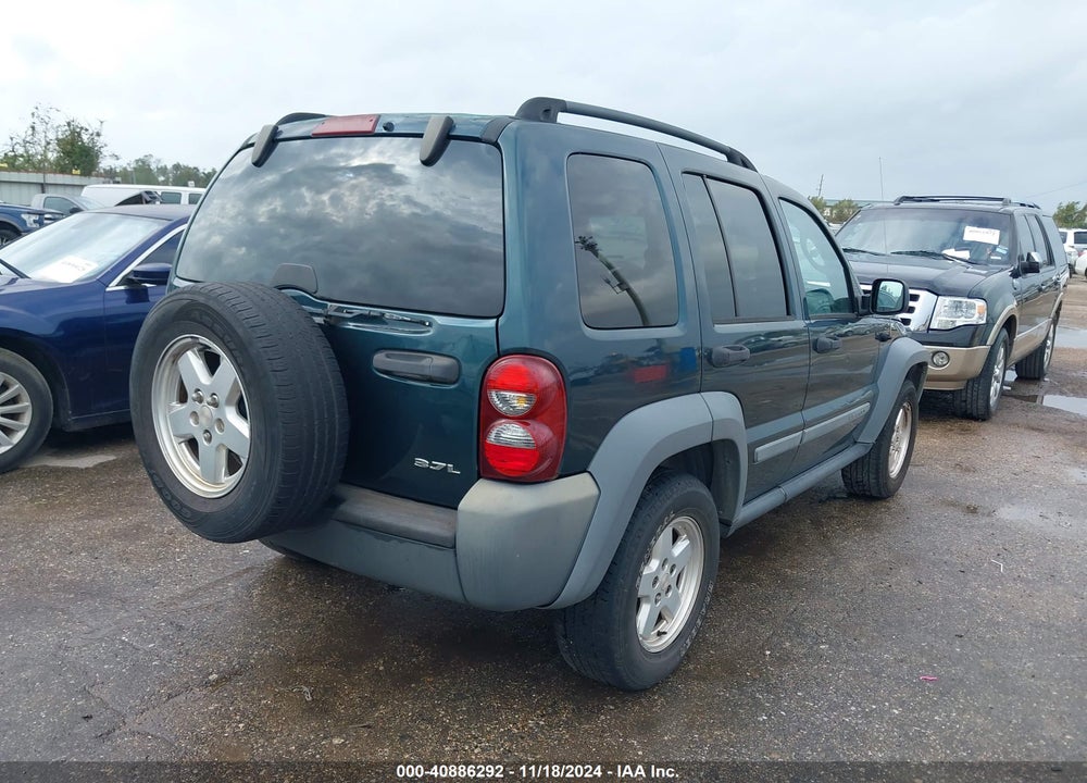 2005 JEEP LIBERTY SPORT VIN: 1J4GK48K05W511132