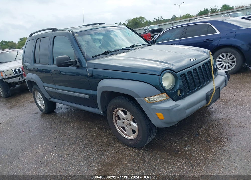 2005 JEEP LIBERTY SPORT VIN: 1J4GK48K05W511132