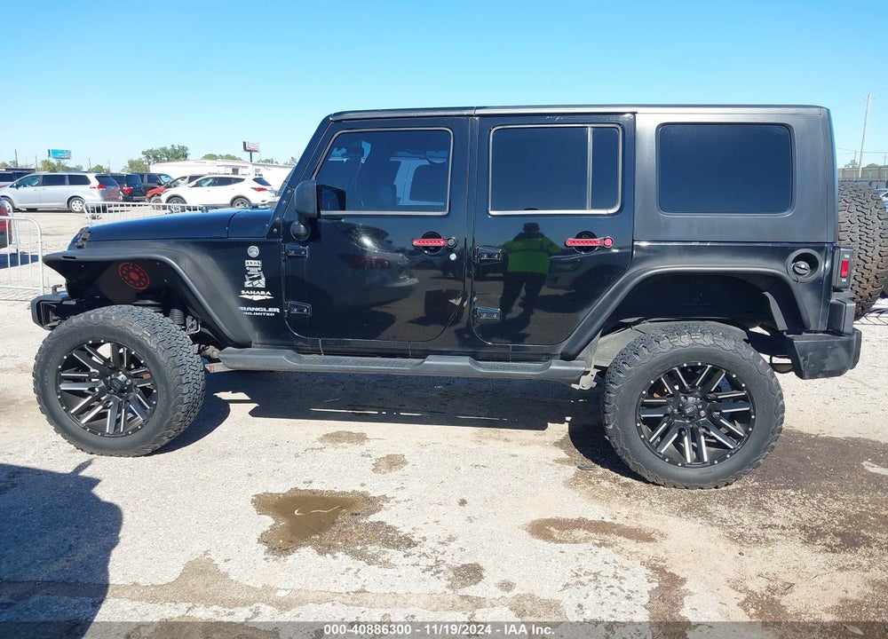 2008 JEEP WRANGLER UNLIMITED SAHARA VIN: 1J8GA59168L544106
