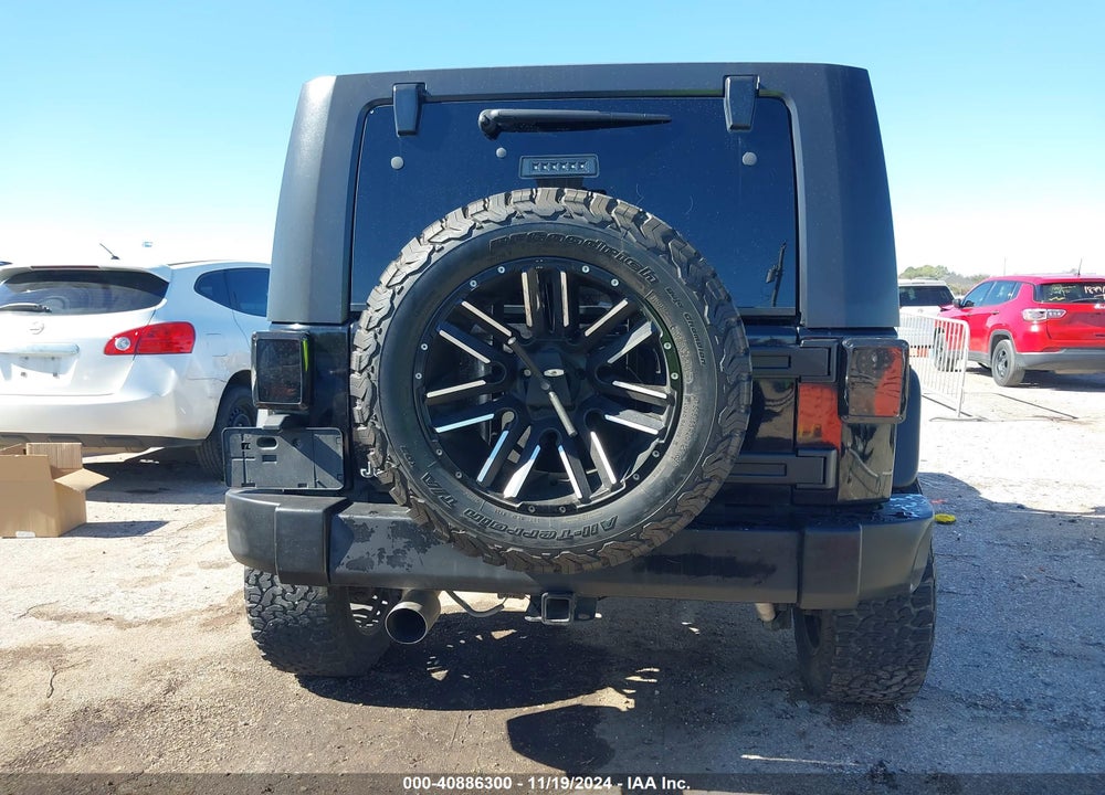 2008 JEEP WRANGLER UNLIMITED SAHARA VIN: 1J8GA59168L544106
