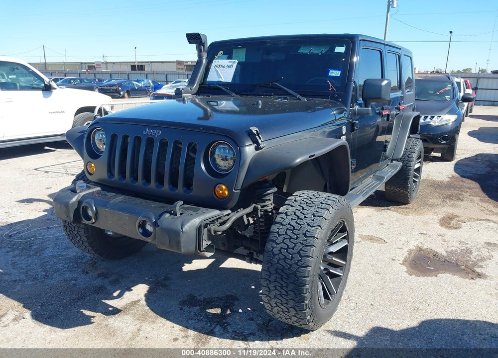 2008 JEEP WRANGLER UNLIMITED SAHARA VIN: 1J8GA59168L544106
