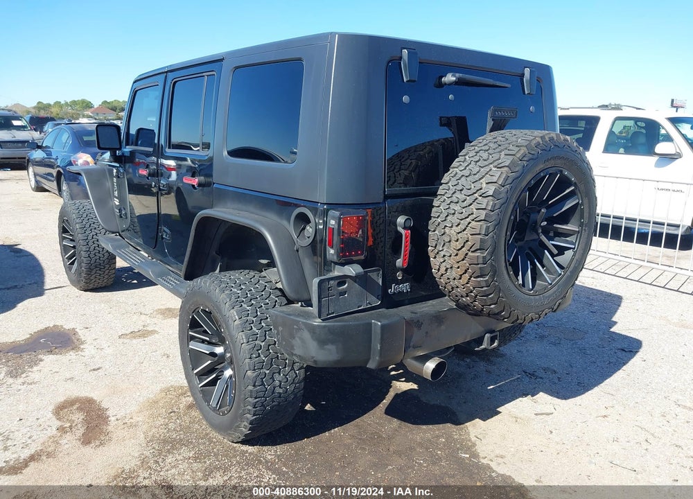 2008 JEEP WRANGLER UNLIMITED SAHARA VIN: 1J8GA59168L544106