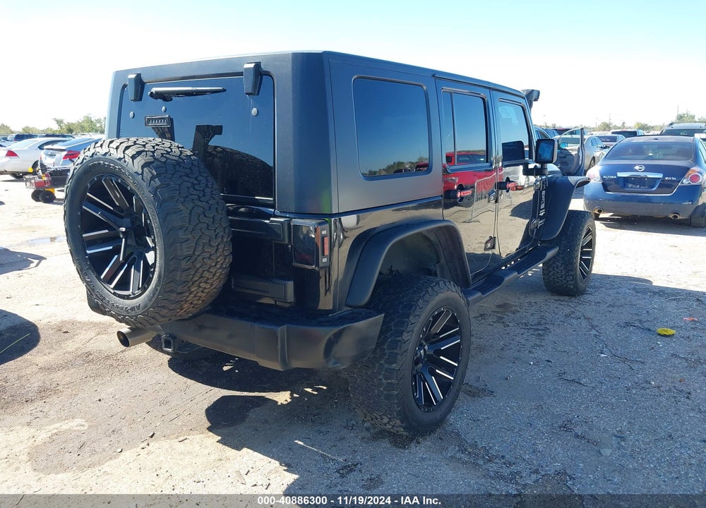 2008 JEEP WRANGLER UNLIMITED SAHARA VIN: 1J8GA59168L544106
