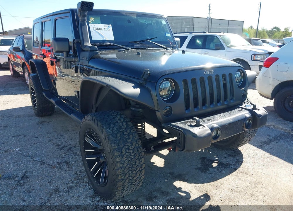 2008 JEEP WRANGLER UNLIMITED SAHARA VIN: 1J8GA59168L544106