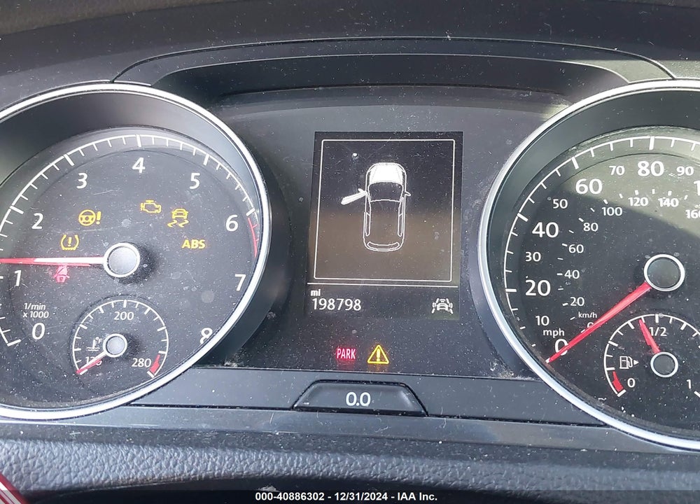 2020 VOLKSWAGEN GOLF 1.4T TSI VIN: 3VWW57AU2LM011893