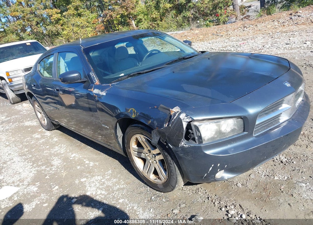 2007 DODGE CHARGER RT VIN: 2B3LA53H17H698439