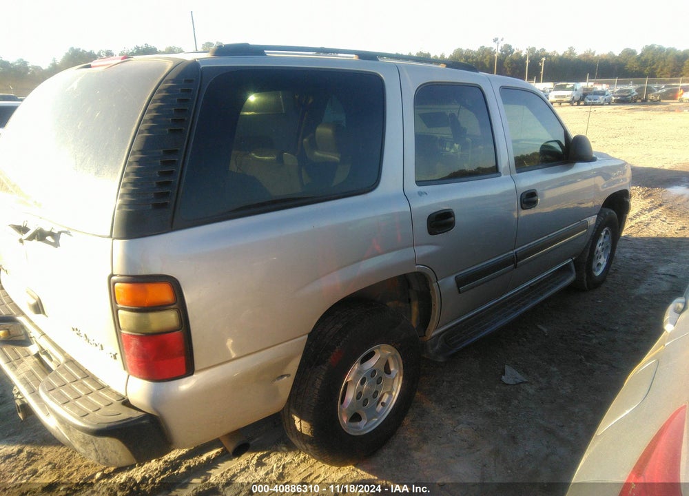 2005 CHEVROLET TAHOE LS VIN: 1GNEC13T15J157358