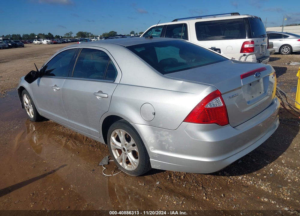2012 FORD FUSION SE VIN: 3FAHP0HA0CR131791