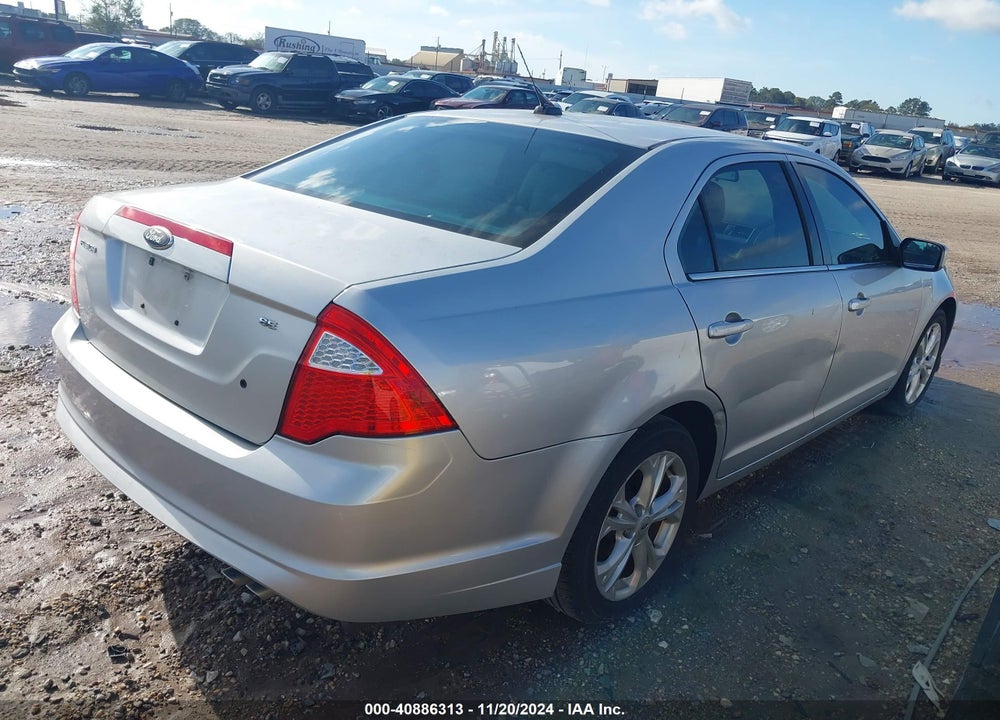 2012 FORD FUSION SE VIN: 3FAHP0HA0CR131791