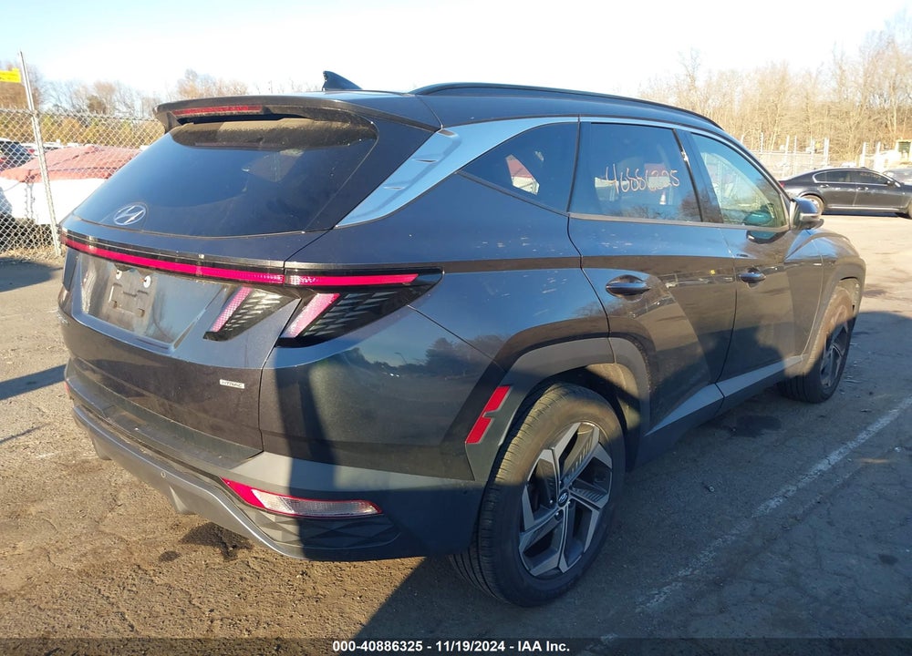 2022 HYUNDAI TUCSON LIMITED VIN: 5NMJECAE3NH047886