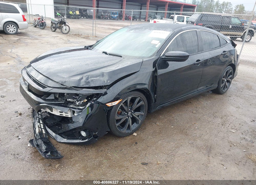 2019 HONDA CIVIC SPORT VIN: 2HGFC2F84KH597230