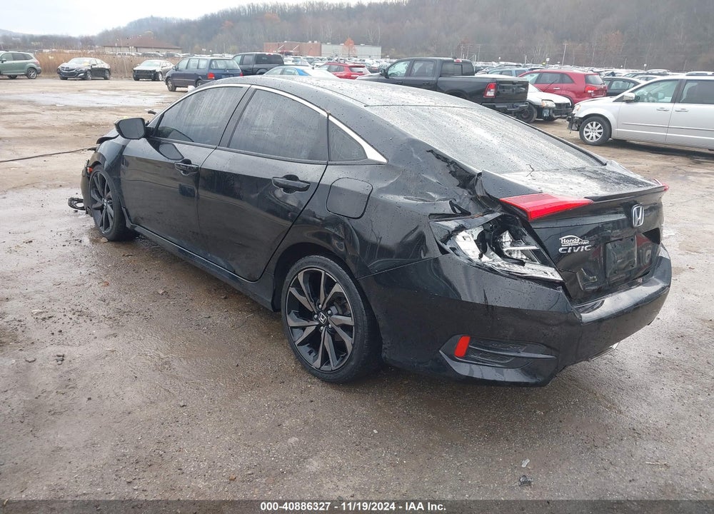 2019 HONDA CIVIC SPORT VIN: 2HGFC2F84KH597230