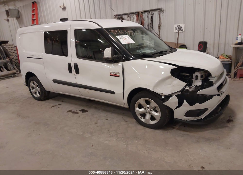 2021 RAM PROMASTER CITY TRADESMAN SLT VIN: ZFBHRFBB6M6V40131