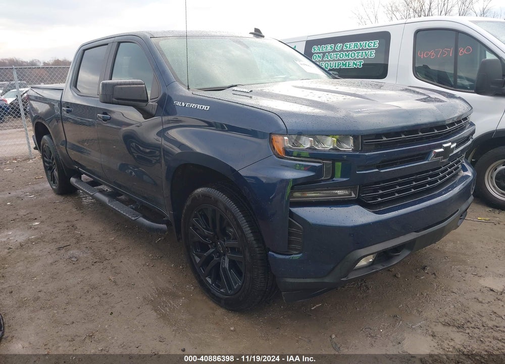 2020 CHEVROLET SILVERADO 1500 4WD SHORT BED RST VIN: 3GCUYEET4LG438515