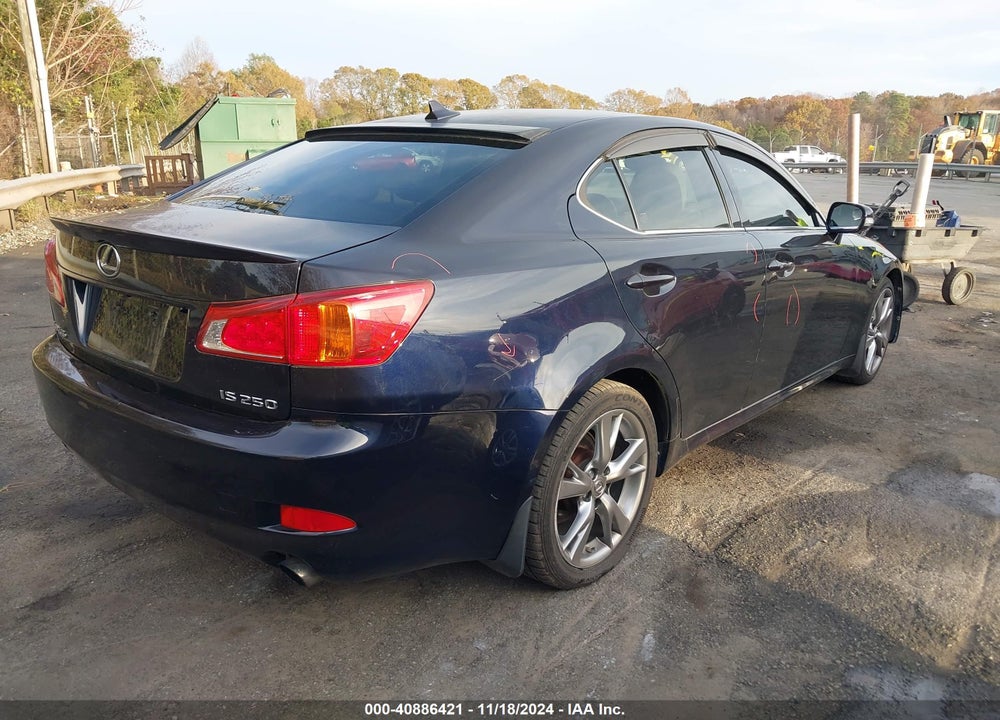2010 LEXUS IS 250 VIN: JTHBF5C24A5108982
