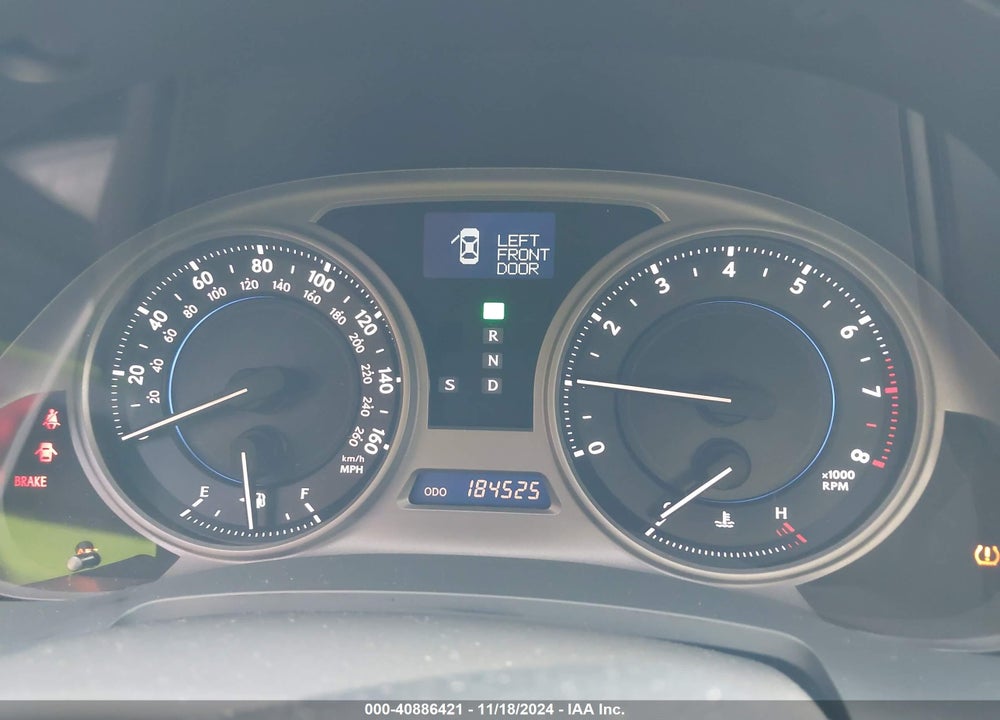 2010 LEXUS IS 250 VIN: JTHBF5C24A5108982
