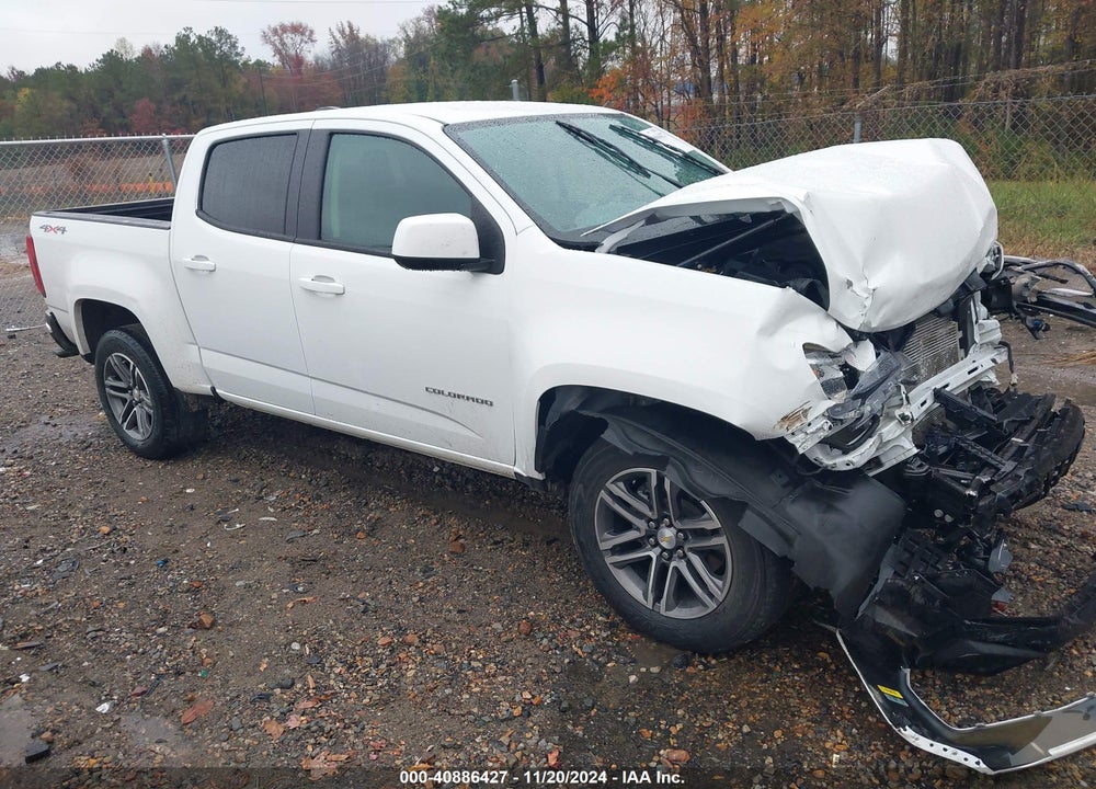 2021 CHEVROLET COLORADO 4WD SHORT BOX WT VIN: 1GCGTBEN3M1192861