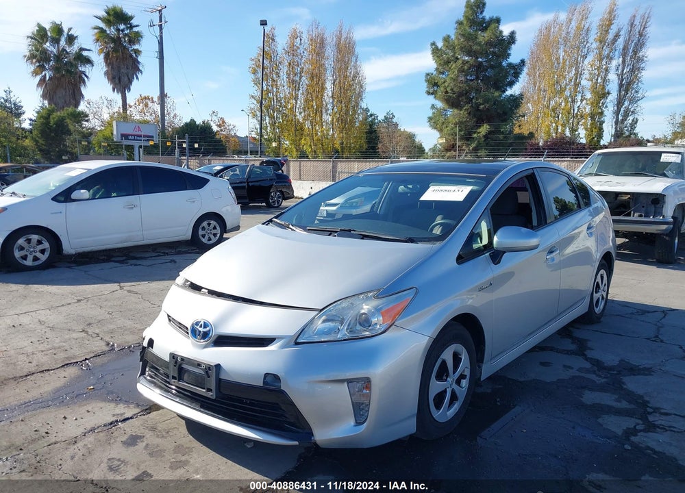 2013 TOYOTA PRIUS VIN: JTDKN3DU4D5618360