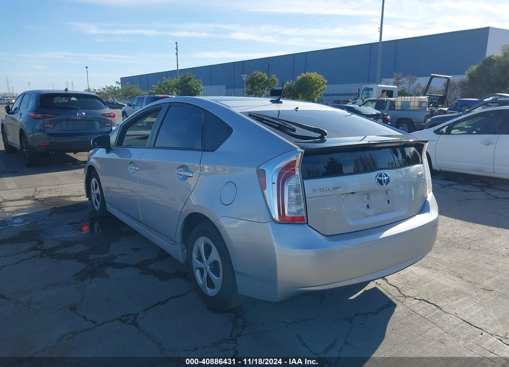 2013 TOYOTA PRIUS VIN: JTDKN3DU4D5618360