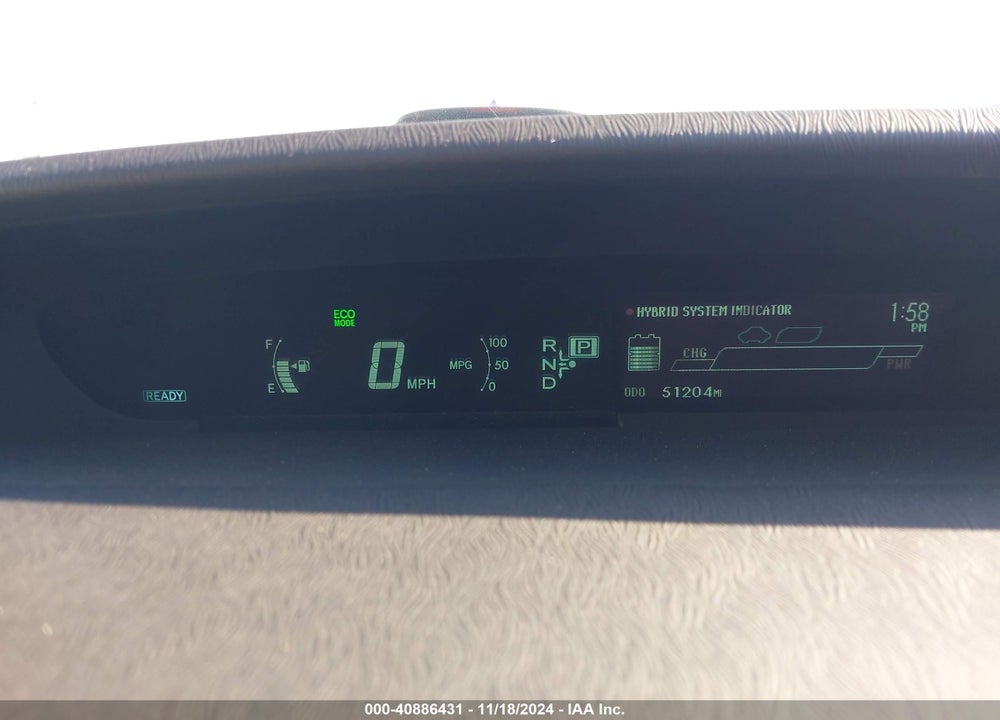 2013 TOYOTA PRIUS VIN: JTDKN3DU4D5618360