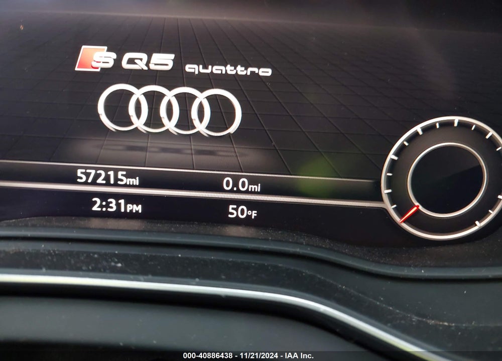 2019 AUDI SQ5 3.0T PREMIUM VIN: WA1B4AFY0K2138249