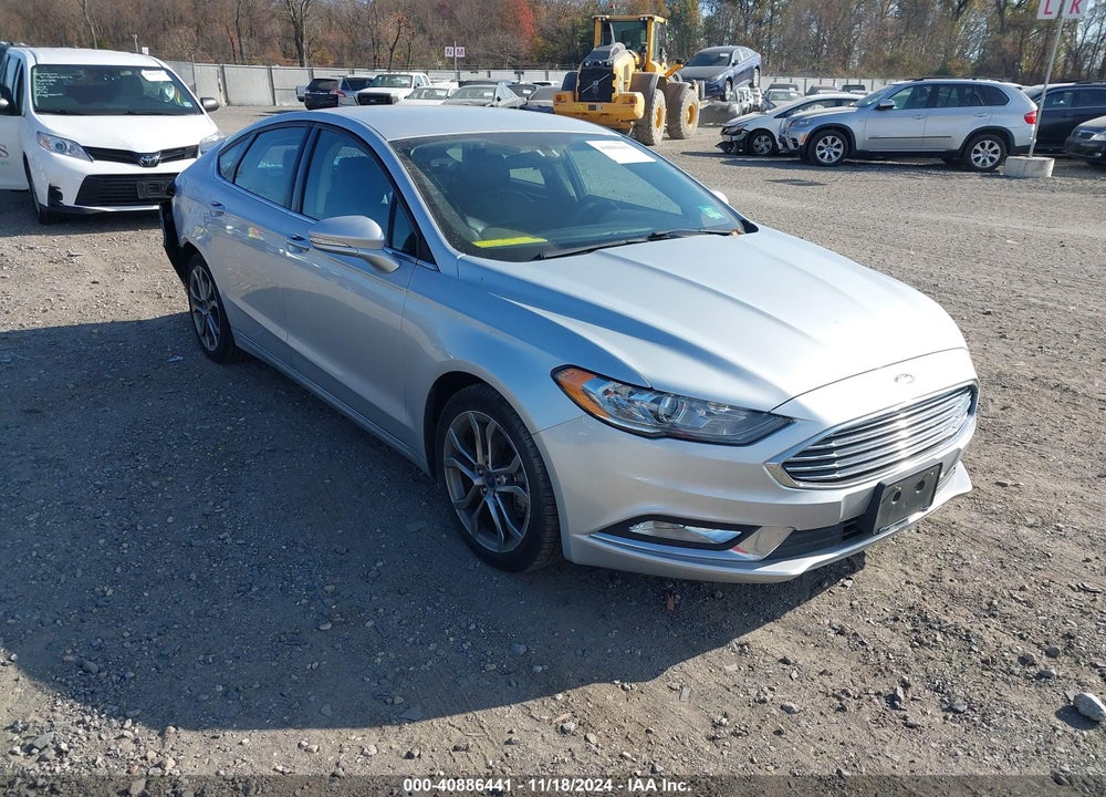 2017 FORD FUSION SE VIN: 3FA6P0HDXHR166105