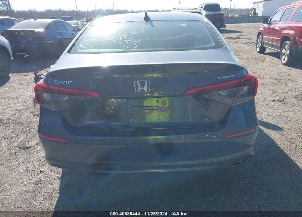 2022 HONDA CIVIC SPORT VIN: 2HGFE2F50NH506720