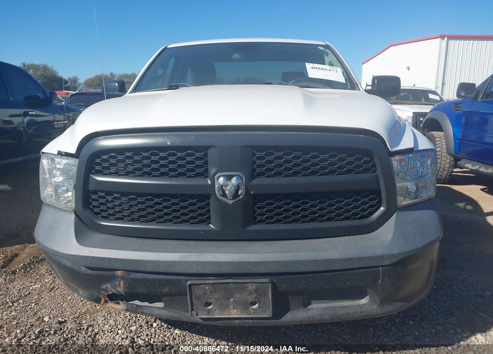 2017 RAM 1500 TRADESMAN 4X2 8' BOX VIN: 3C6JR6DTXHG613503