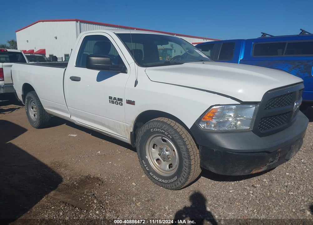 2017 RAM 1500 TRADESMAN 4X2 8' BOX VIN: 3C6JR6DTXHG613503