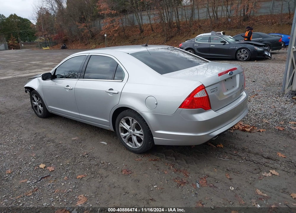 2012 FORD FUSION SE VIN: 3FAHP0HG4CR197829