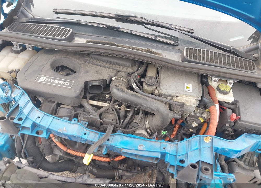 2013 FORD C-MAX HYBRID VIN: 1FADP5AU0DL507048