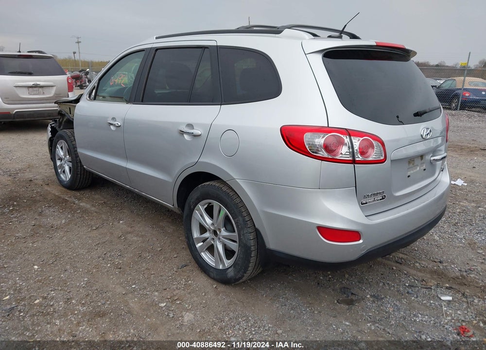2011 HYUNDAI SANTA FE LIMITED V6 VIN: 5XYZKDAG6BG084651