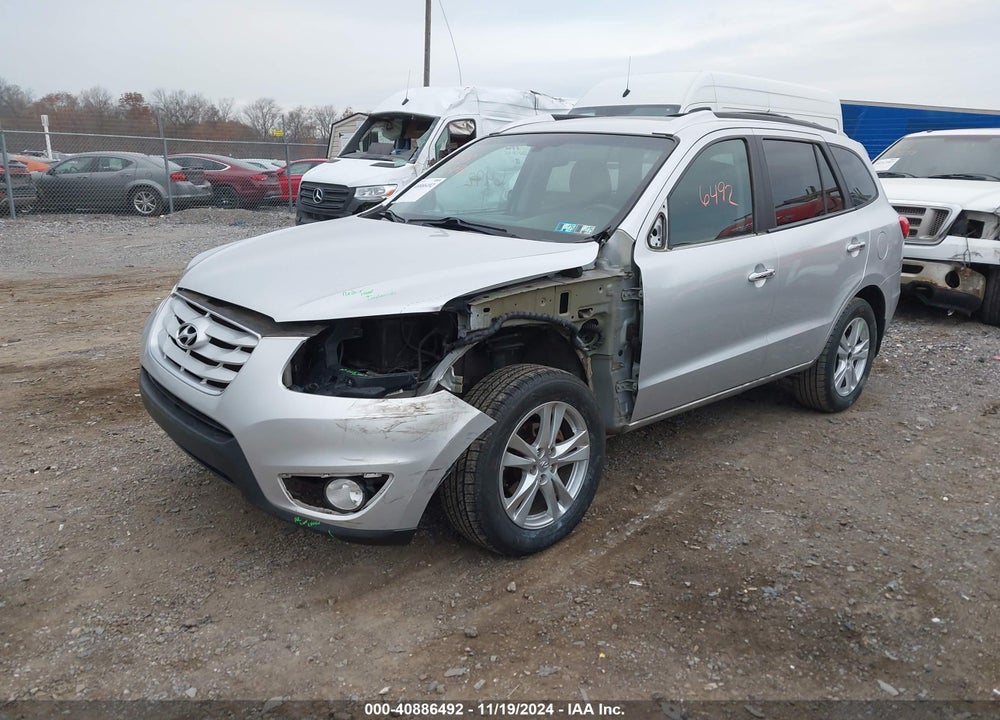 2011 HYUNDAI SANTA FE LIMITED V6 VIN: 5XYZKDAG6BG084651