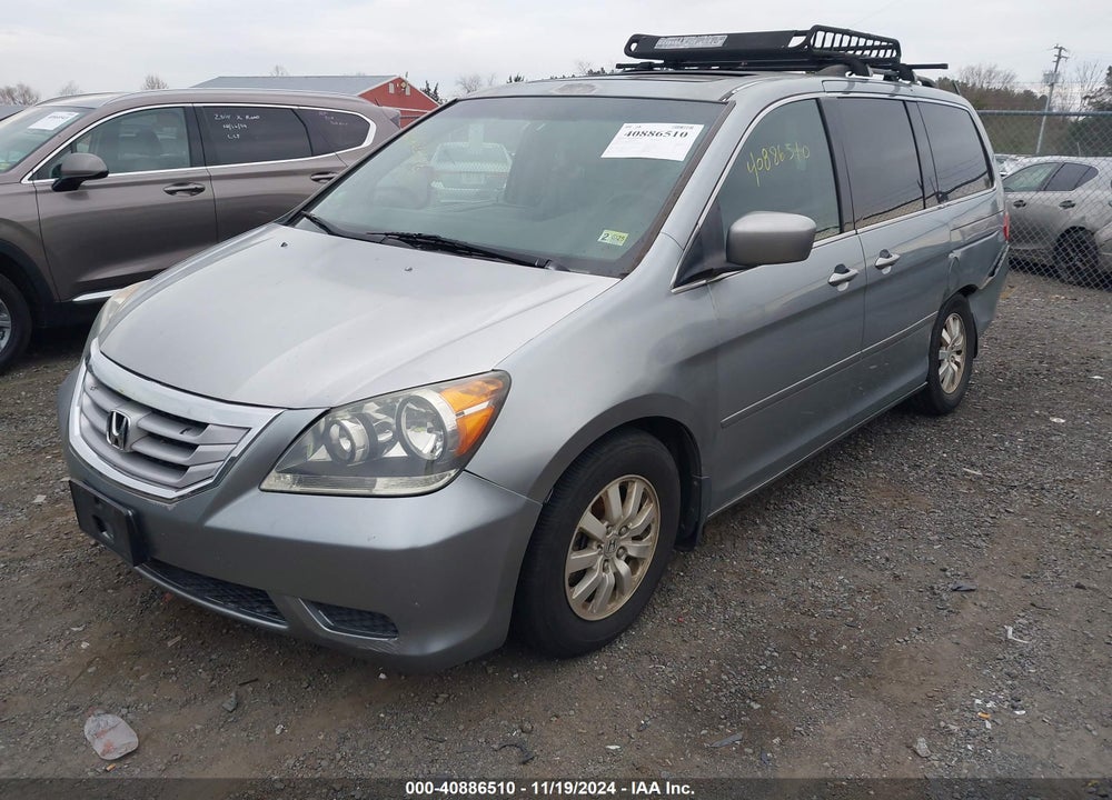 2009 HONDA ODYSSEY EX-L VIN: 5FNRL38689B042293