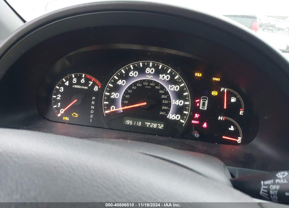2009 HONDA ODYSSEY EX-L VIN: 5FNRL38689B042293