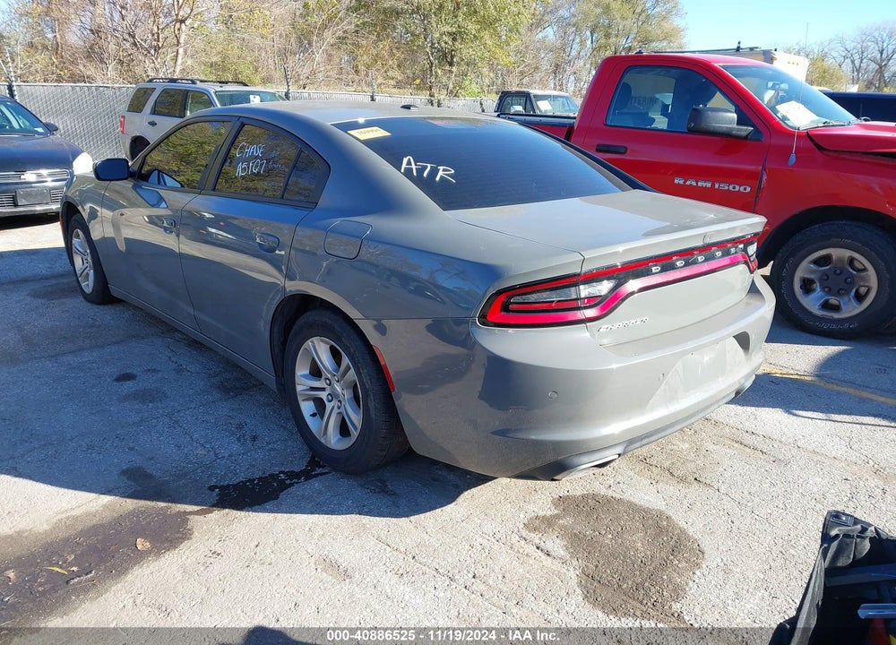 2019 DODGE CHARGER SXT RWD VIN: 2C3CDXBG0KH644153
