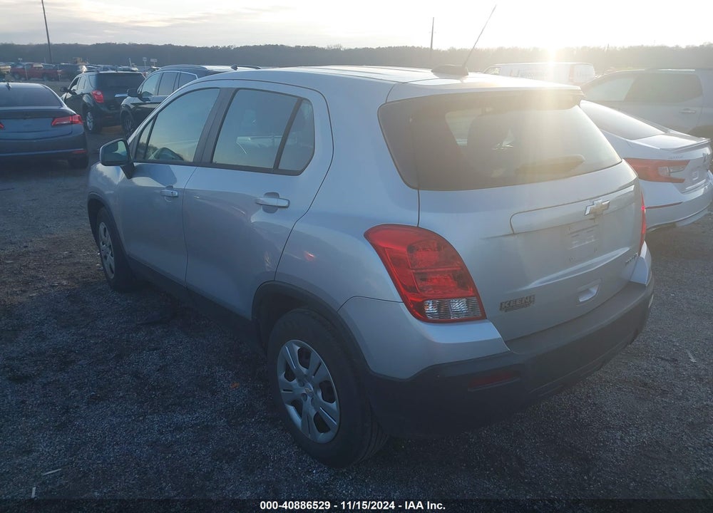 2015 CHEVROLET TRAX 1LS VIN: KL7CJKSB4FB079395