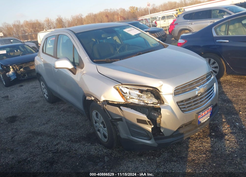 2015 CHEVROLET TRAX 1LS VIN: KL7CJKSB4FB079395