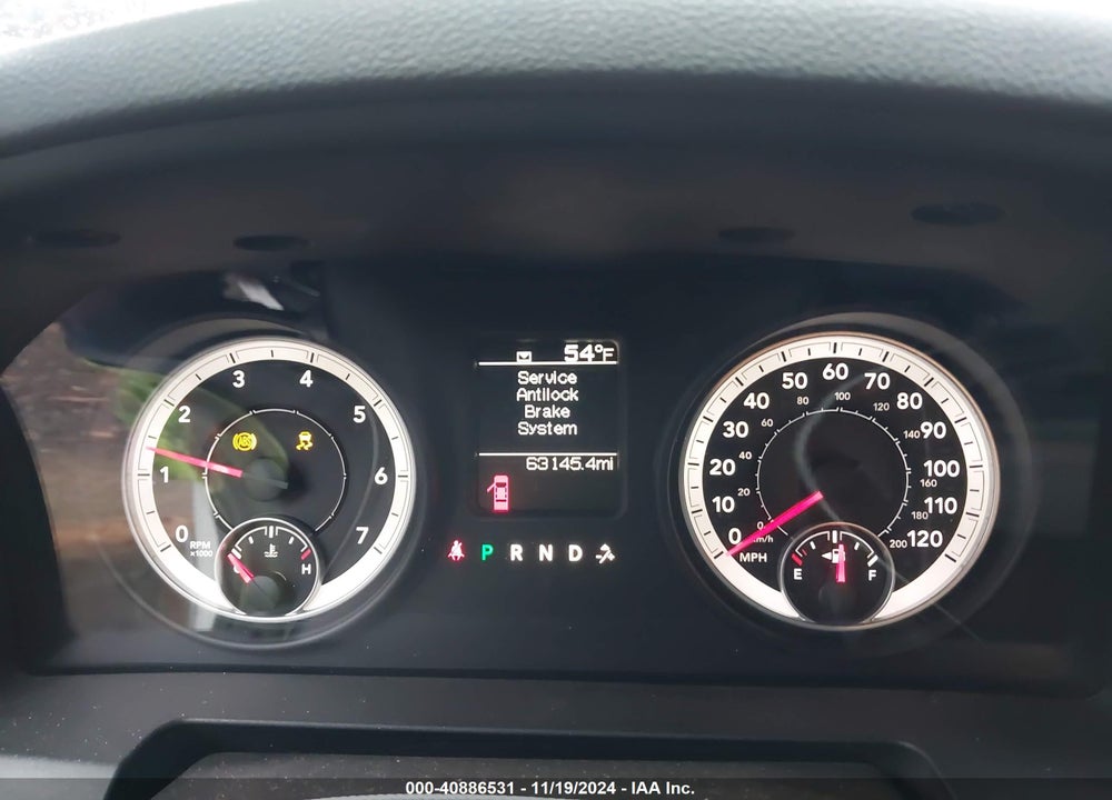 2013 RAM 1500 TRADESMAN VIN: 3C6JR7DP1DG538323